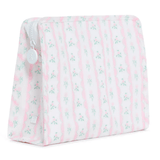 Roadie Large Zip Pouch - Ribbon Floral Pink - TRVL Design - Gaines Jewelers