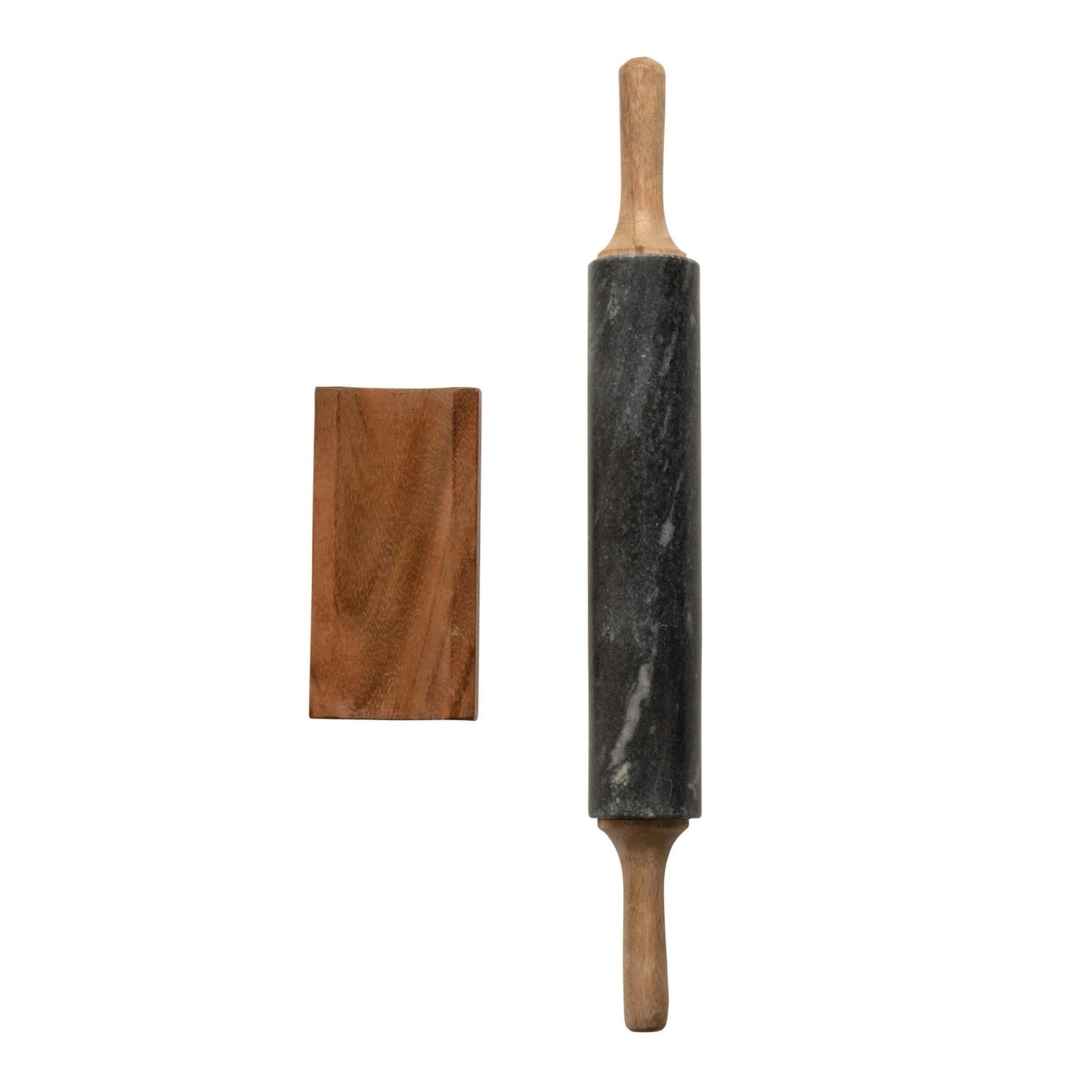 Rolling Pin with Handles and Holder - Gaines Jewelers