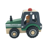 Rosalina Wooden Green Tractor - Gaines Jewelers