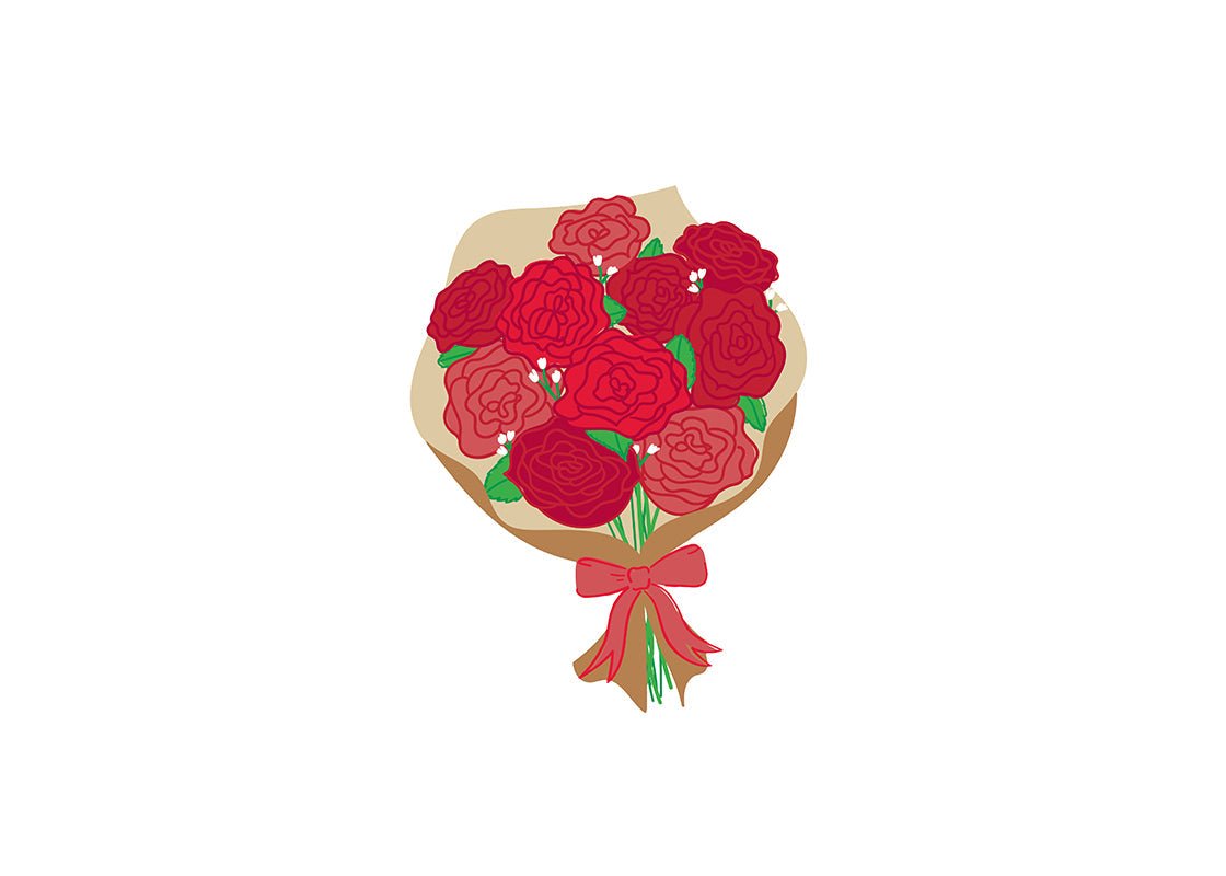 Roses Are Red Bouquet Mini Attachment - Coton Colors - Gaines Jewelers