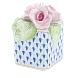 Roses in Vase in Sapphire - Herend - Gaines Jewelers