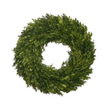 Round Boxwood Wreath 18" - Fig & Dove - Gaines Jewelers