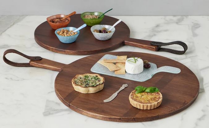 Round Heritage Charcuterie Board, Medium - Etu Home - Gaines Jewelers