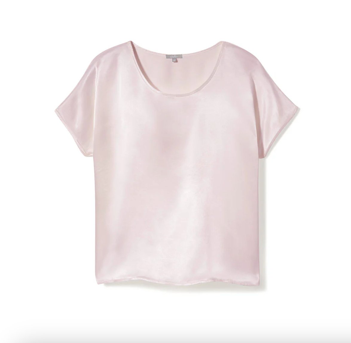 Roxxy Satin Tee Blush - PJ Harlow - Gaines Jewelers