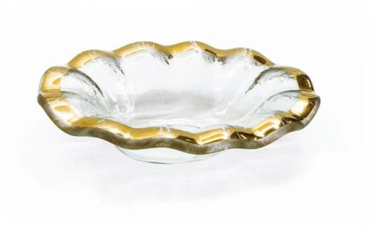 Ruffle Soap Dish - Annieglass - Gaines Jewelers