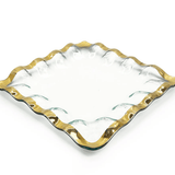 Ruffle Square Server - Annieglass - Gaines Jewelers