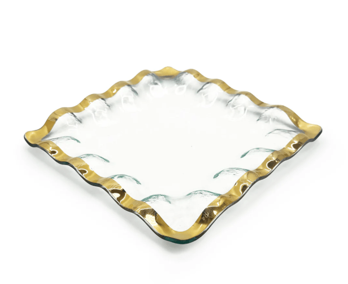Ruffle Square Server - Annieglass - Gaines Jewelers