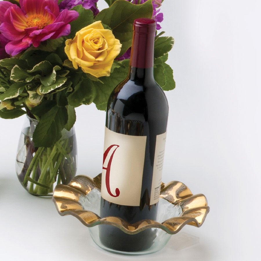 Ruffle Wine Coaster - Gaines Jewelers