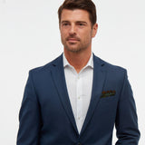 Saharan Pocket Square - Brackish - Gaines Jewelers