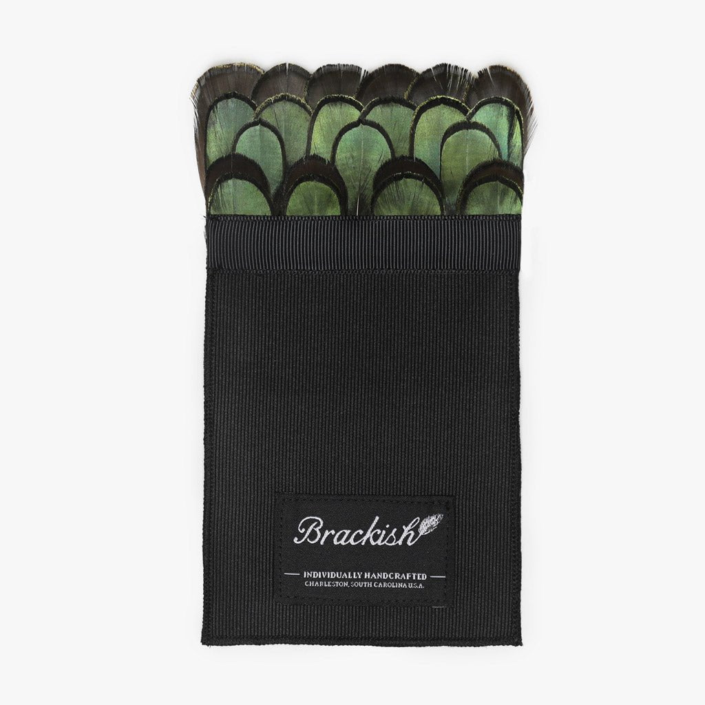 Saharan Pocket Square - Brackish - Gaines Jewelers