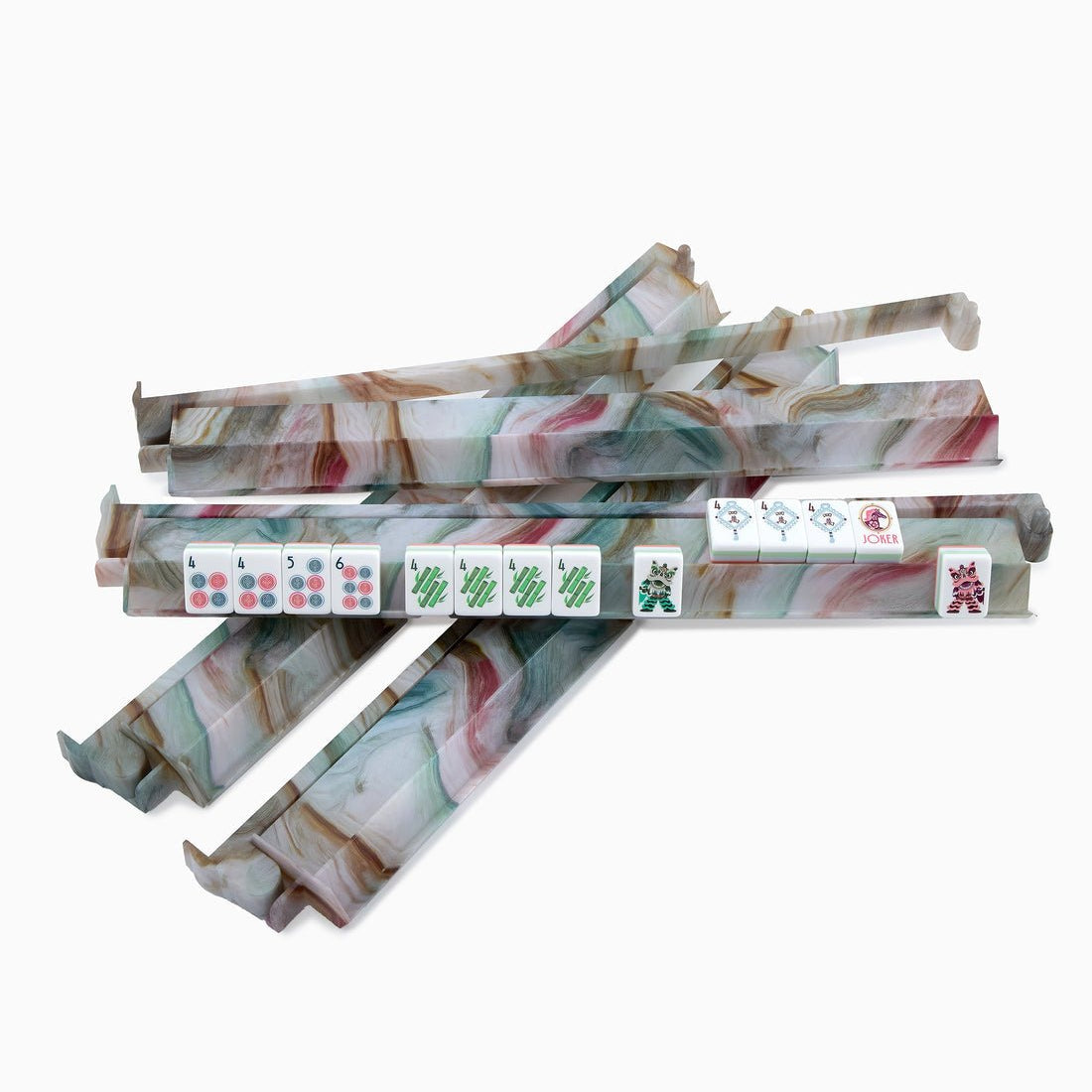 Sandstone Rack & Pusher Set - Oh My Mahjong - Gaines Jewelers