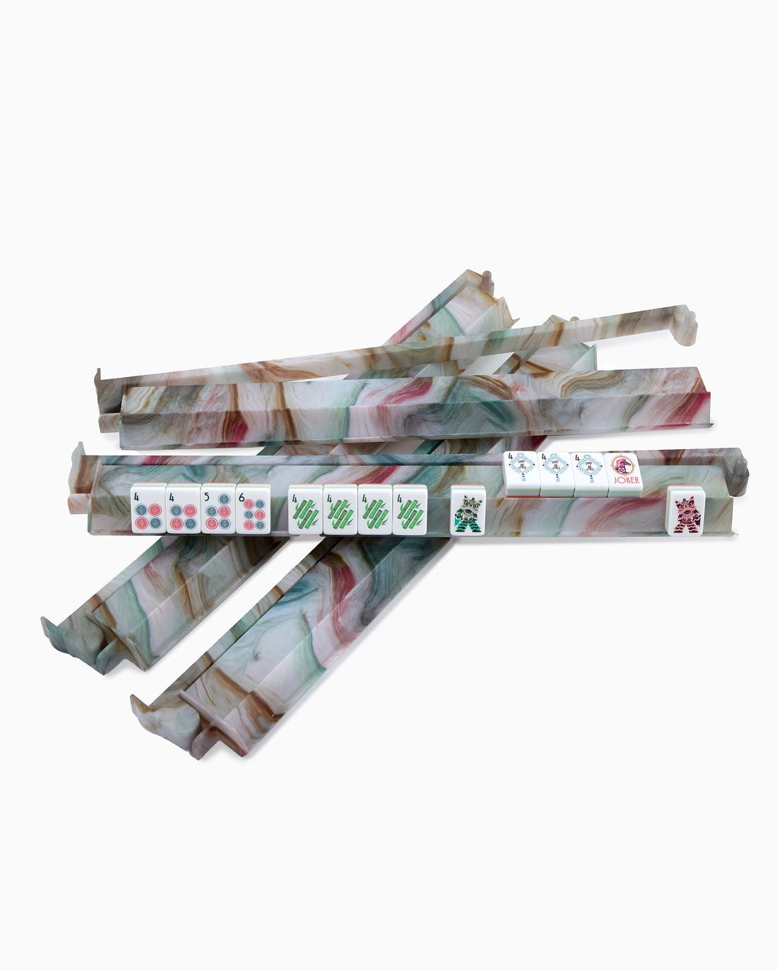 Sandstone Rack & Pusher Set - Oh My Mahjong - Gaines Jewelers