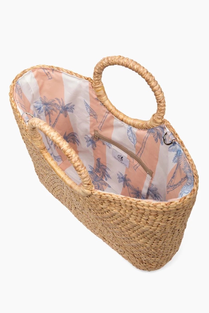 Sara Market Palm Print Tote - Gaines Jewelers