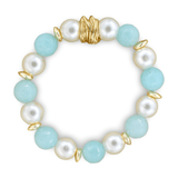 Savannah Bracelet - Pale Blue - Traci's Beads - Gaines Jewelers