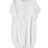 Scallop Dot Converter Gown- White & White Dots - Gaines Jewelers