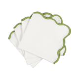 Scallop Edge Napkins 22 x 22 - Set of 4 Grass - Matouk - Gaines Jewelers