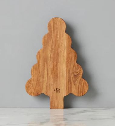 Scalloped Tree Cutting Board, Small - Etu Home - Gaines Jewelers