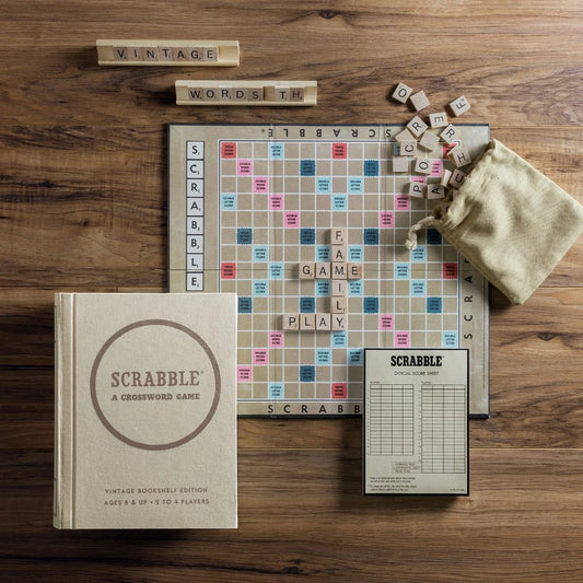 Scrabble - Vintage Bookshelf Edition - Gaines Jewelers