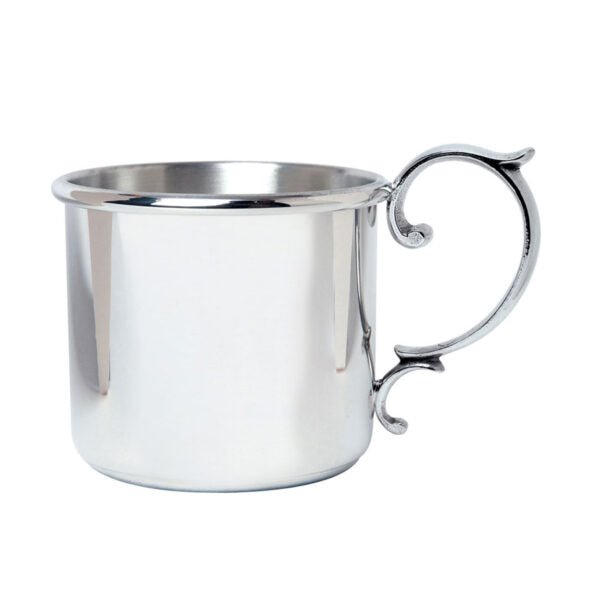 Scroll Handle Straight Baby Cup - Salisbury - Gaines Jewelers