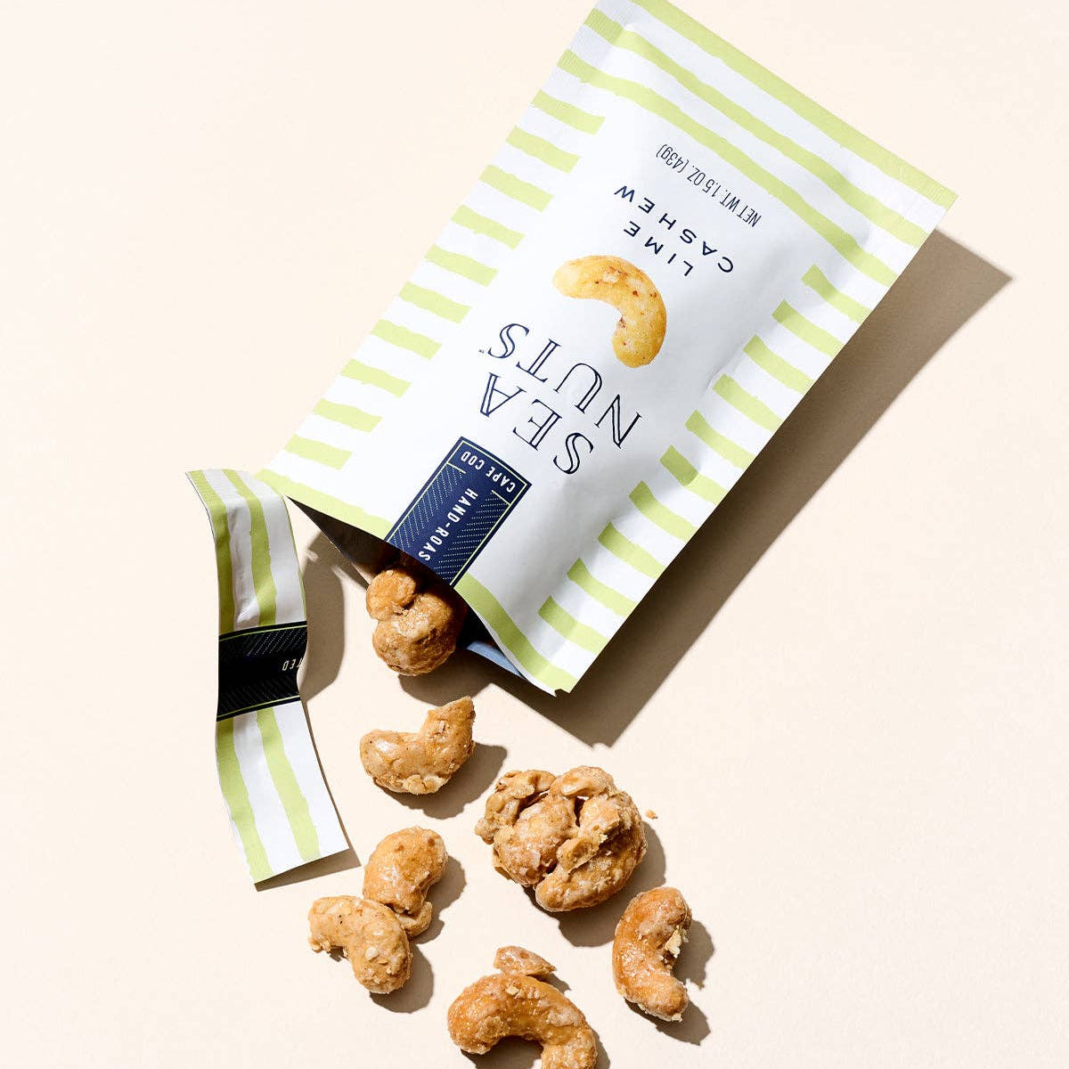 Sea Nuts - Lime Cashews - Gaines Jewelers