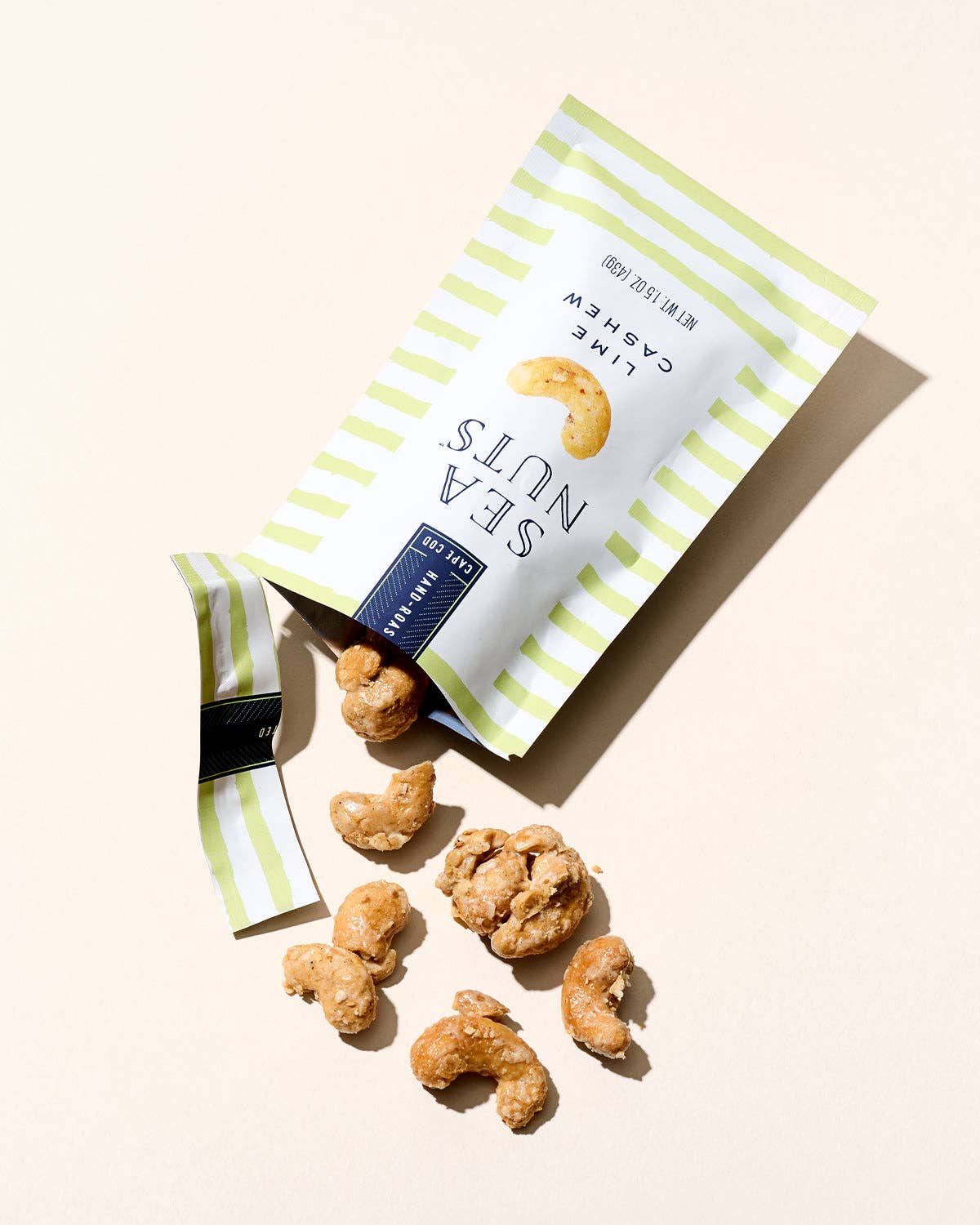 Sea Nuts - Lime Cashews - Gaines Jewelers