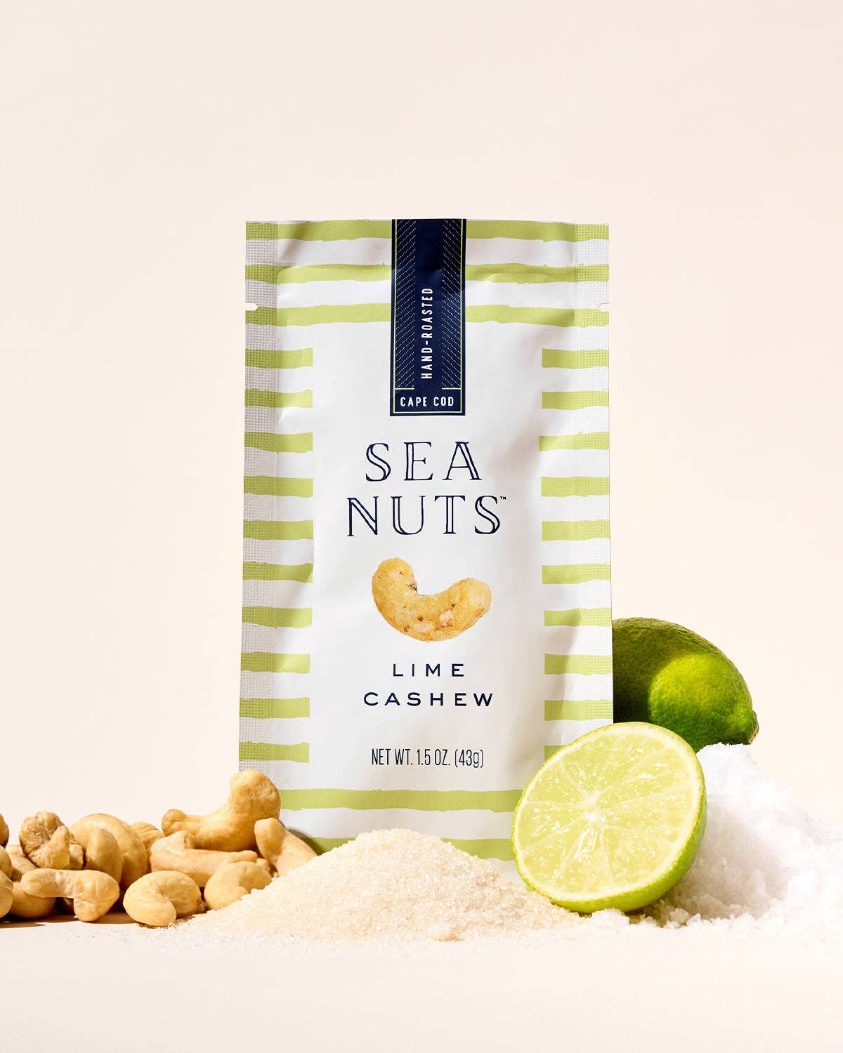 Sea Nuts - Lime Cashews - Gaines Jewelers