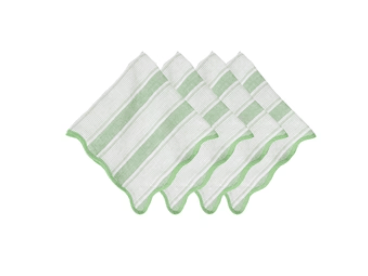 Seagrass Cabana Stripe Napkin Set of 4 - Juliska - Gaines Jewelers