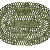 Seagrass Straw Loop Oval Placemat - Juliska - Gaines Jewelers