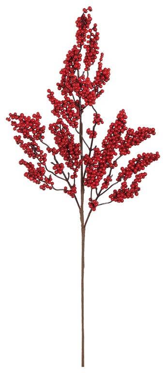 Select Artificials, Inc. - Berry Spray 28" Red - Gaines Jewelers