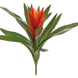 Select Artificials, Inc. - Bromeliad Plant, 14", Orange - Gaines Jewelers