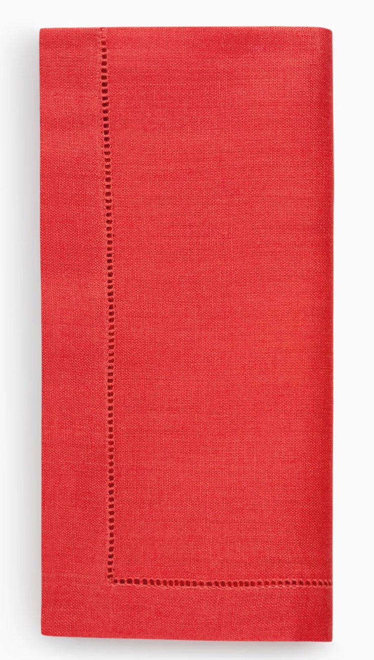 Set of Four Festival Dinner Napkins Red - Sferra - Gaines Jewelers