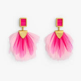 Shelbyville Bezel Drop Statement Earring - Brackish - Gaines Jewelers