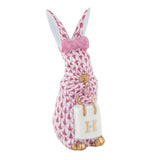 Shopping Bunny - Raspberry - Herend - Gaines Jewelers