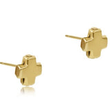 Signature Cross Gold Stud - Gold - enewton - Gaines Jewelers