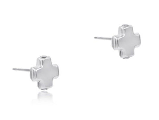 Signature Cross Sterling Stud - Sterling - enewton - Gaines Jewelers