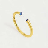 Signature Gemstone Cuff - Gold/Midnight Blue - Dean Davidson - Gaines Jewelers
