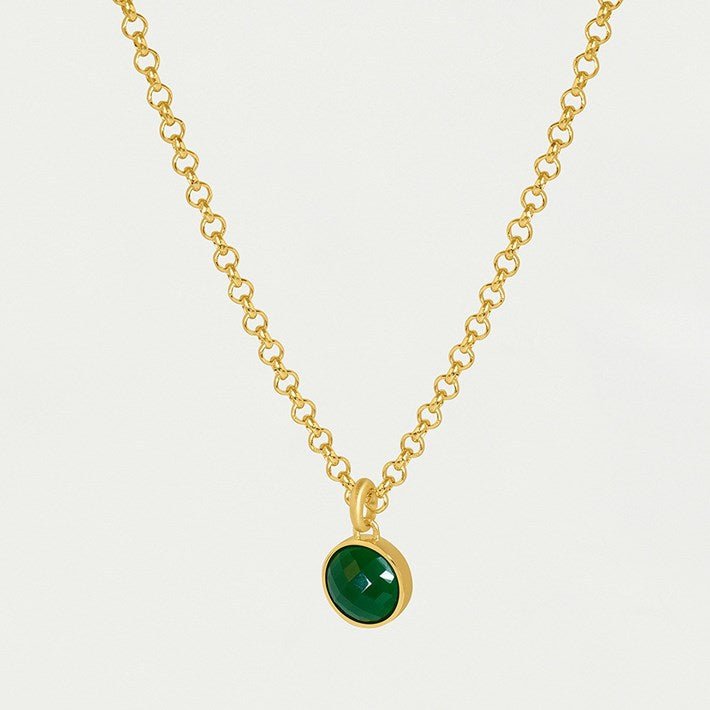 Signature Pendant Necklace - Gold/Green Onyx - Dean Davidson - Gaines Jewelers
