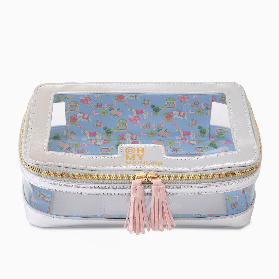 Silver Tile Storage Bag - Oh My Mahjong - Gaines Jewelers