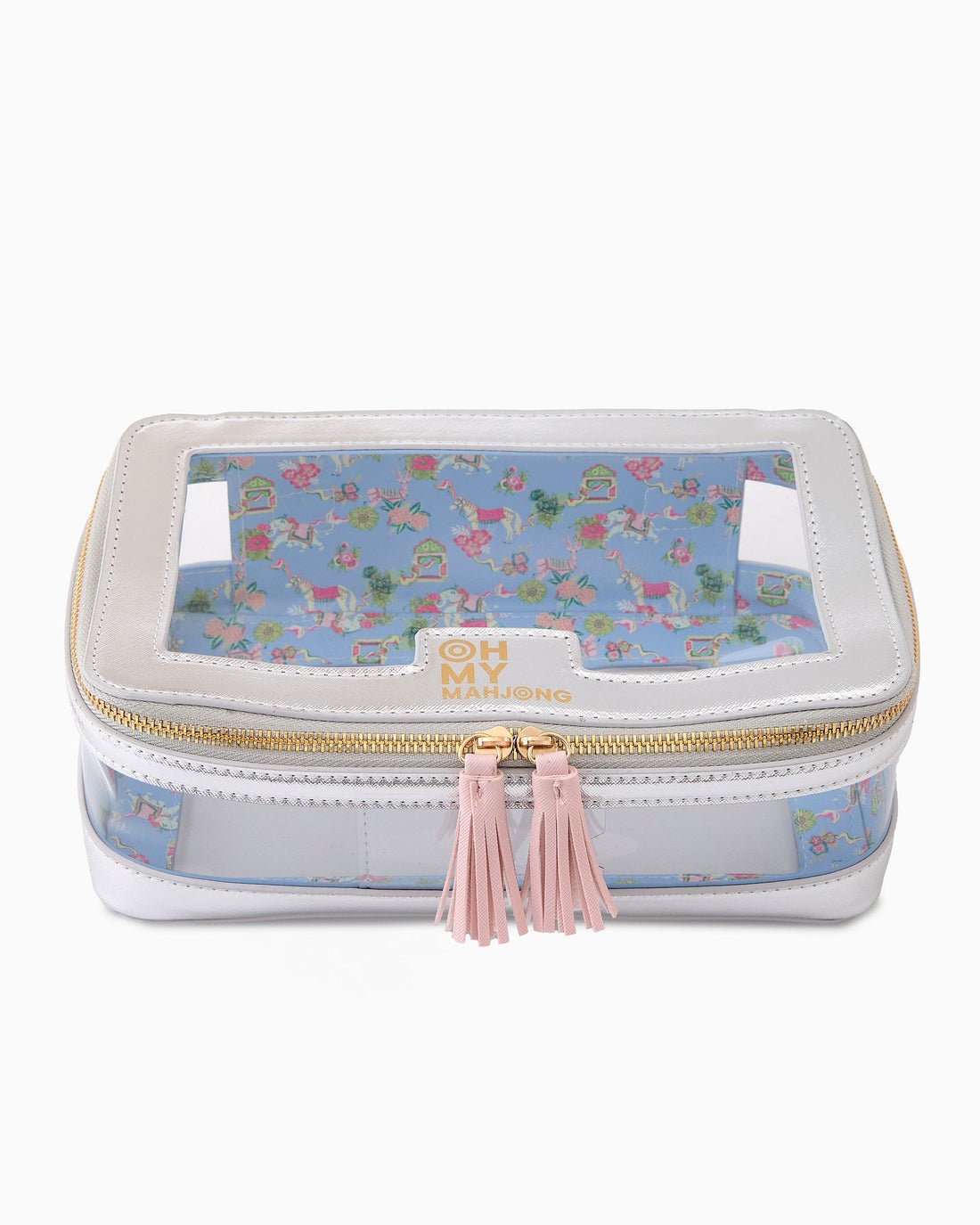 Silver Tile Storage Bag - Oh My Mahjong - Gaines Jewelers