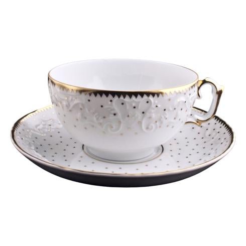 Simply Anna Polka Gold Tea Cup - Gaines Jewelers