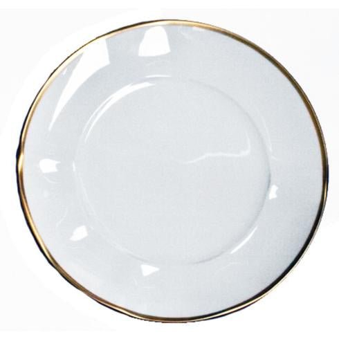 Simply Elegant Gold Dinner Plate - Gaines Jewelers