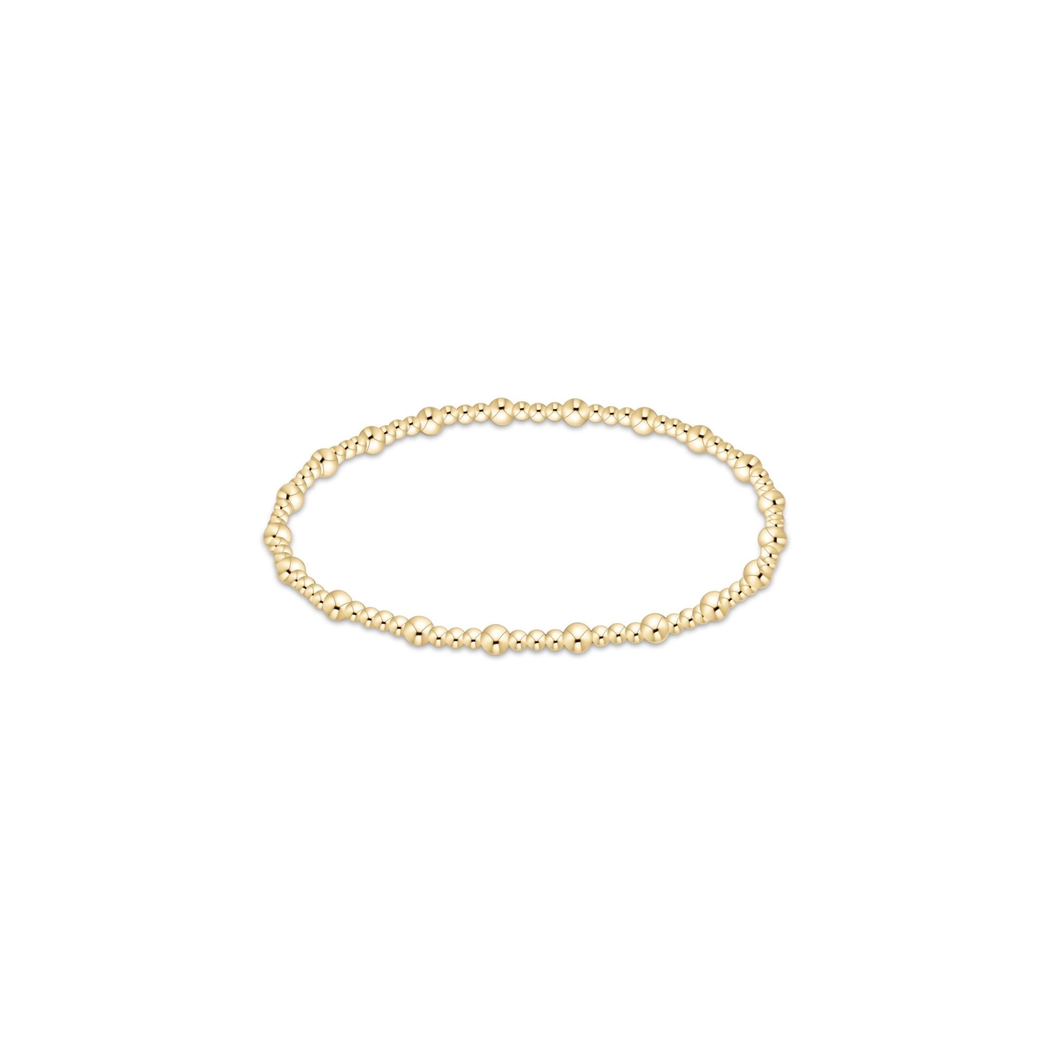 Sincerity Gold 3mm Bracelet - Enewton - Gaines Jewelers