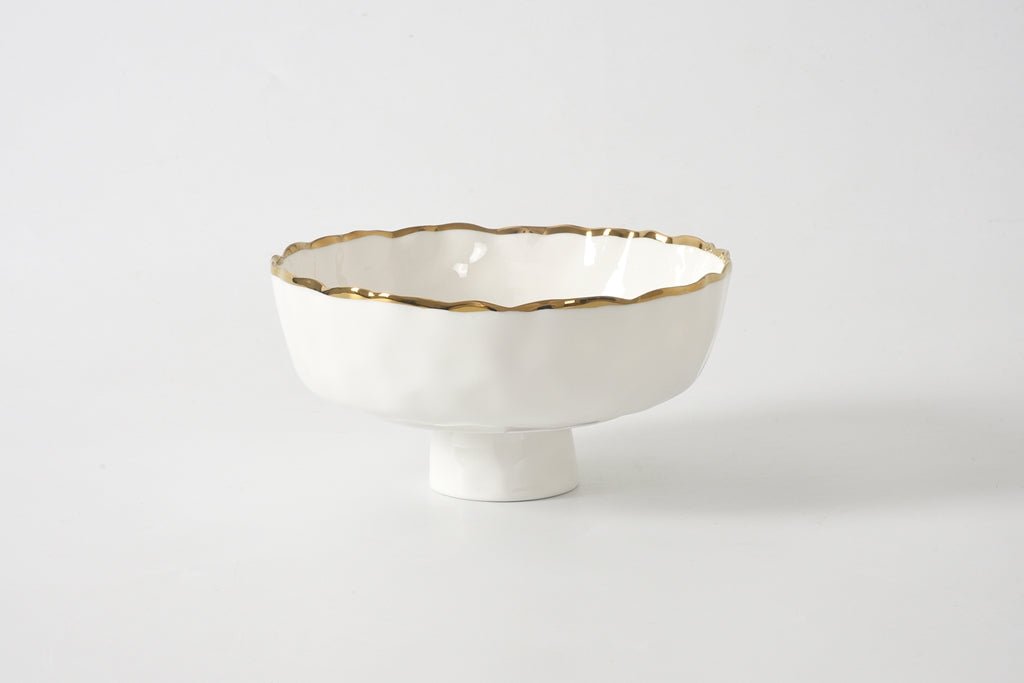 Small Footed Bowl in Portofino - Pampa Bay - Gaines Jewelers