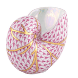 Small Nautilus in Raspberry - Herend - Gaines Jewelers
