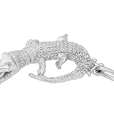 Snapping Alligator Charm Sterling Sliver - Rembrandt Charms - Gaines Jewelers