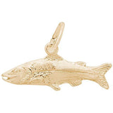 Snook Fish Charm Sterling Charm - Rembrandt Charms - Gaines Jewelers