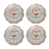 Sofia Side/ Cocktail Plate Set/4 - Multi - Juliska - Gaines Jewelers