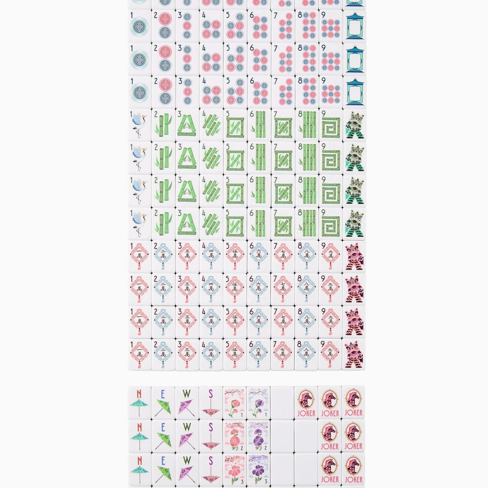 Solara Mahjong Tiles - Oh My Mahjong - Gaines Jewelers