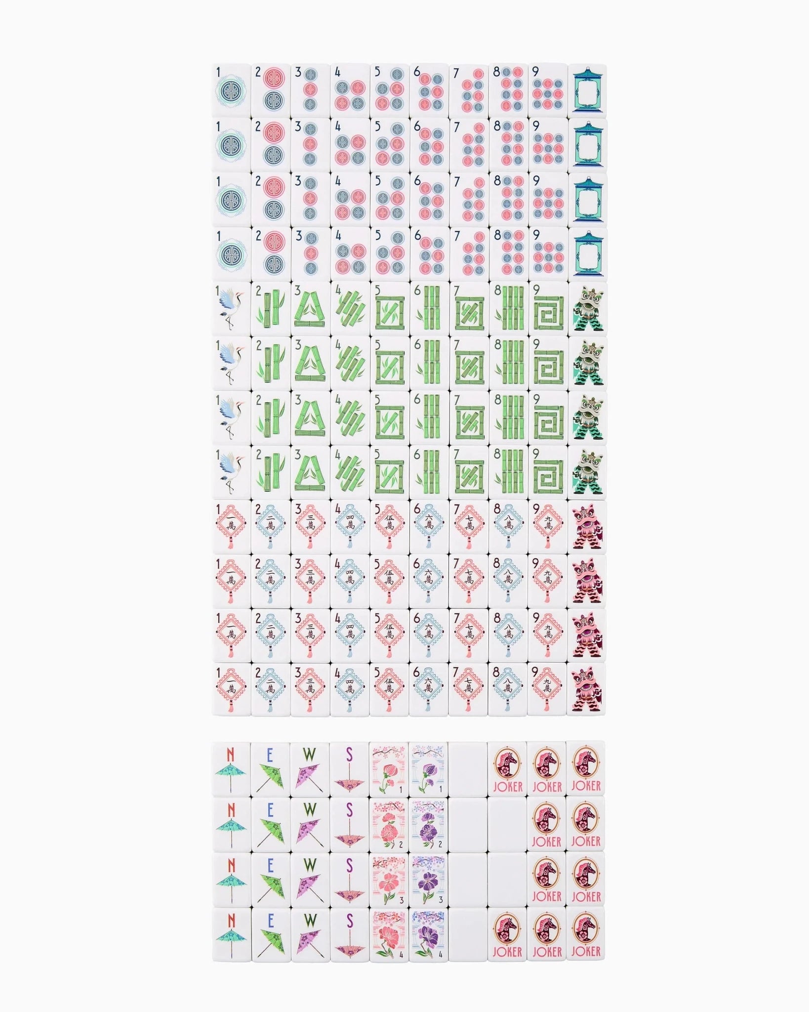 Solara Mahjong Tiles - Oh My Mahjong - Gaines Jewelers
