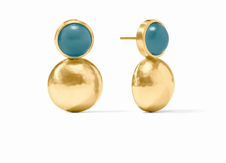 Solara Midi Earring - Iridescent Montana Blue - Julie Vos - Gaines Jewelers